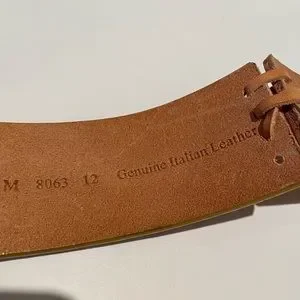 Wcm | Accessories | Wcm Leather Belt With Turquoise  display picture 1